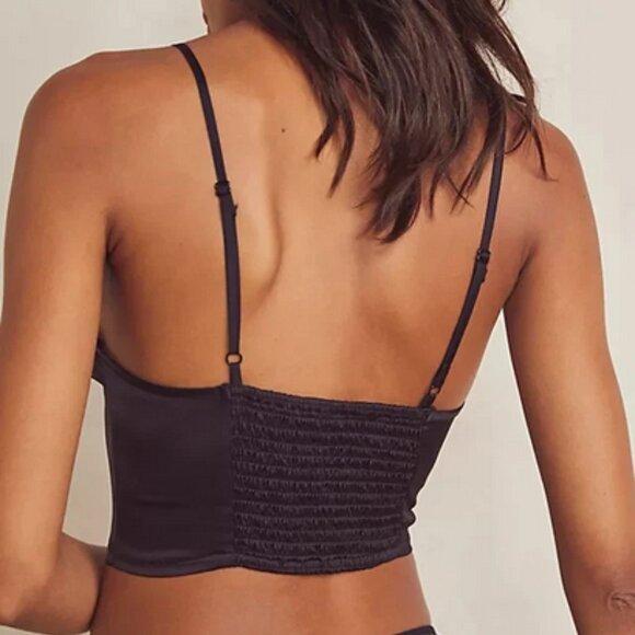 Free People Intimately - From Me To Me Cami Embroidered Sequin Top XS - Picture 2 of 2